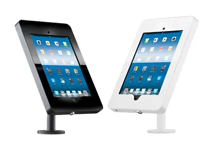 iPad Lockable Drill in Desk Stands